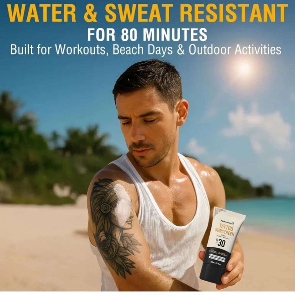 Tattoo Suncreen Lotion